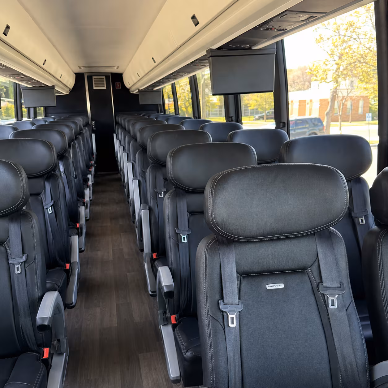 Atlanta Airport Shuttle & Transportation party bus exterior