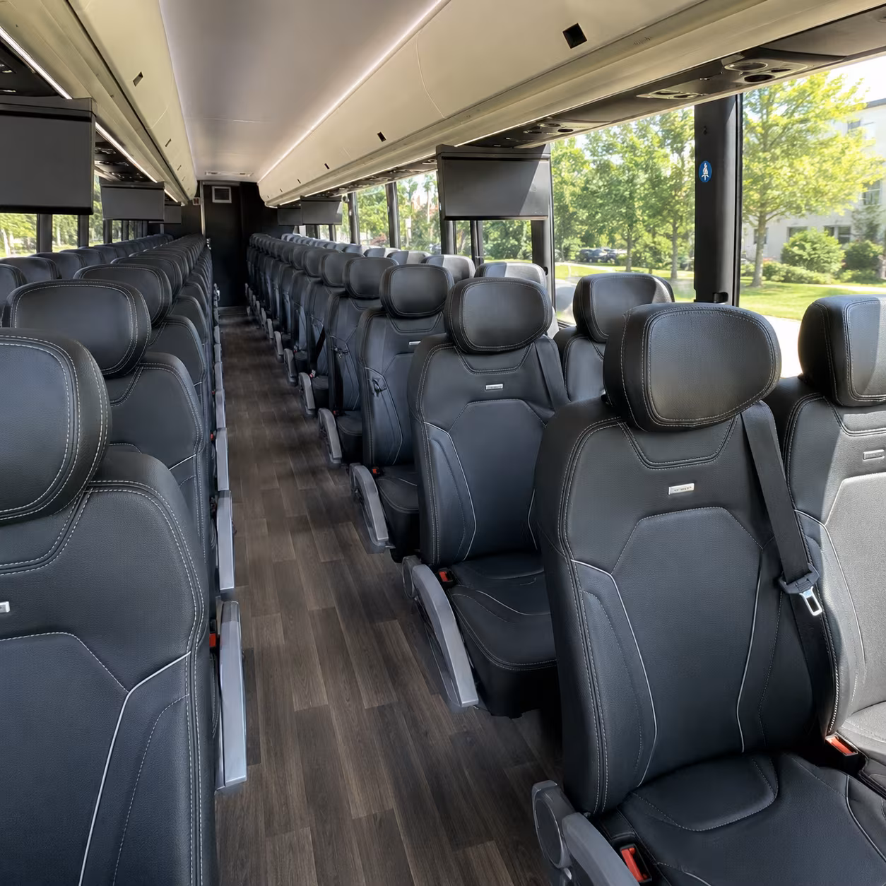 Atlanta Airport Shuttle & Transportation party bus exterior