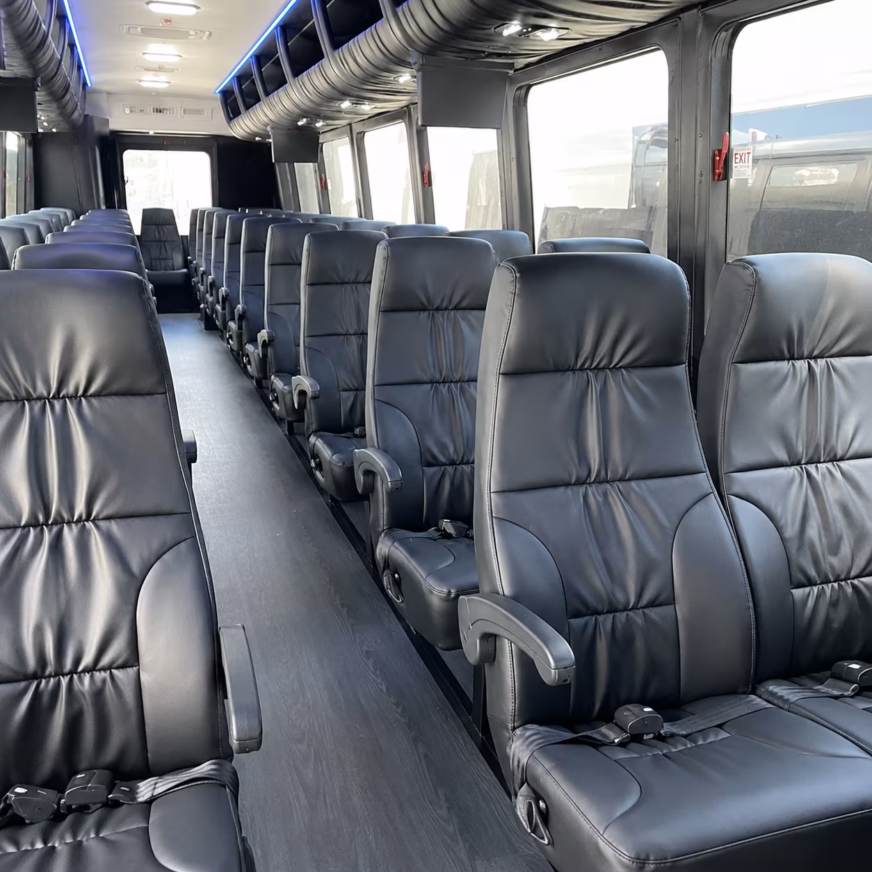 Atlanta Airport Shuttle & Transportation onboard seating
