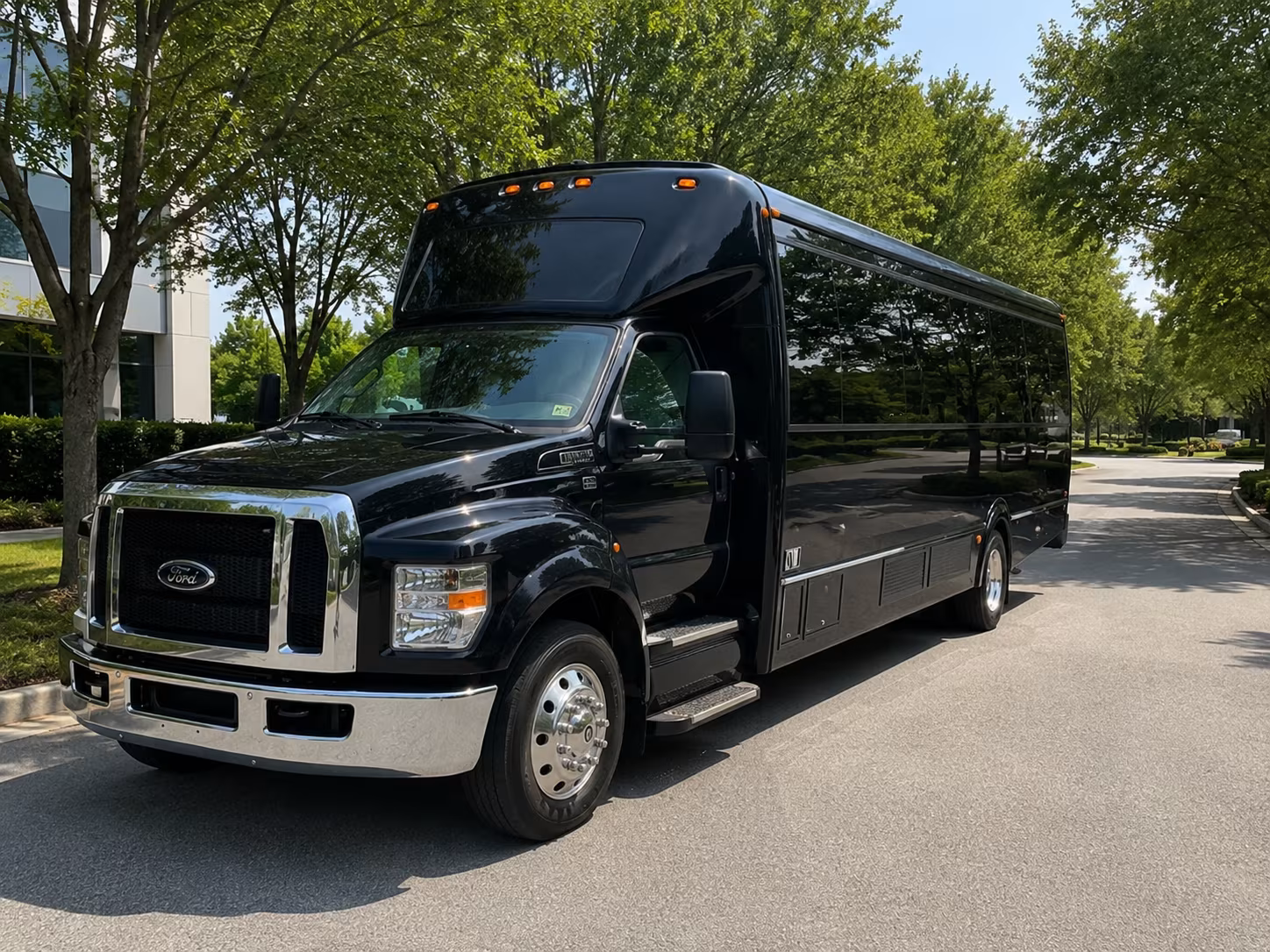 Atlanta Concert & Music Festival Transportation party bus exterior