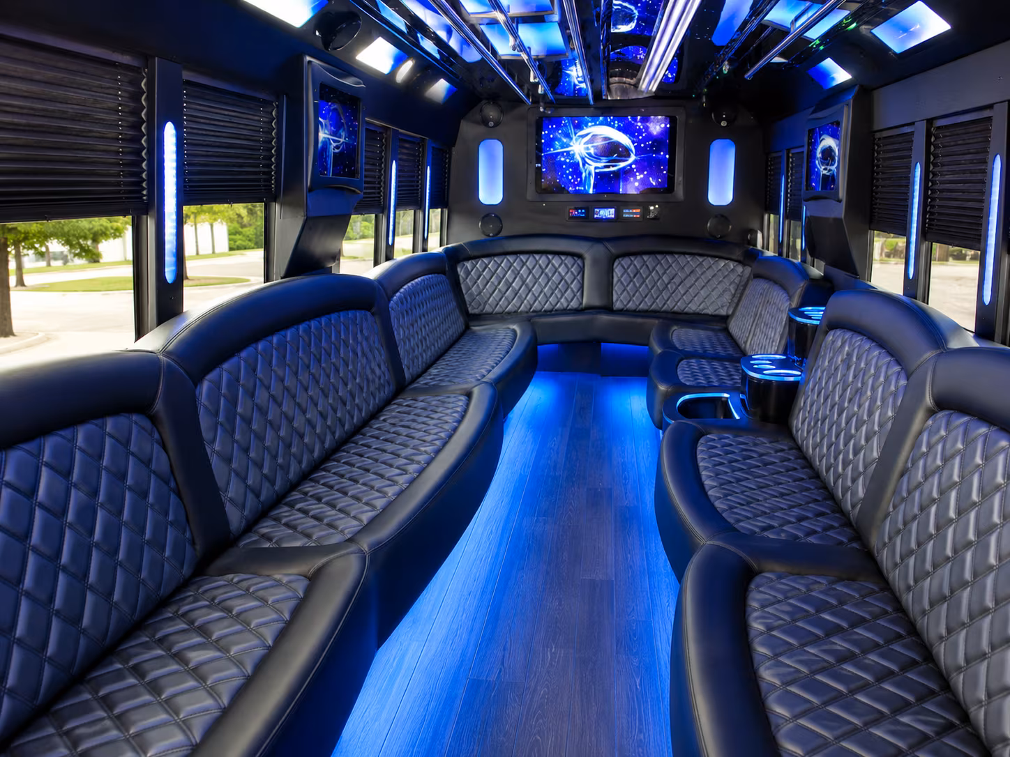Atlanta Concert & Music Festival Transportation onboard seating
