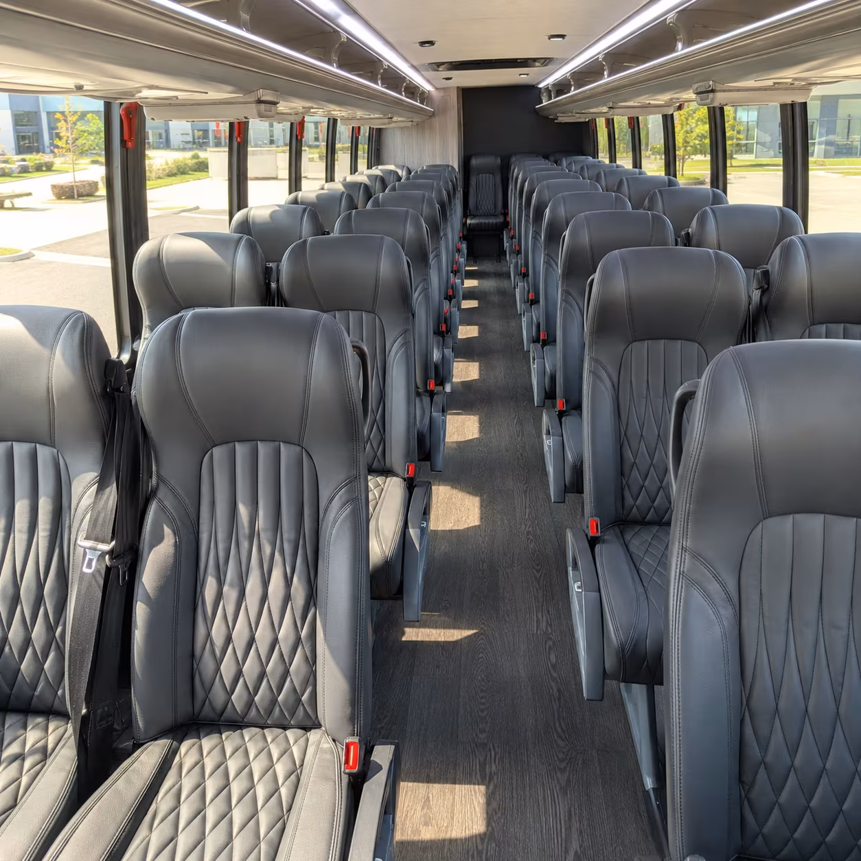 Atlanta Corporate Transportation party bus exterior