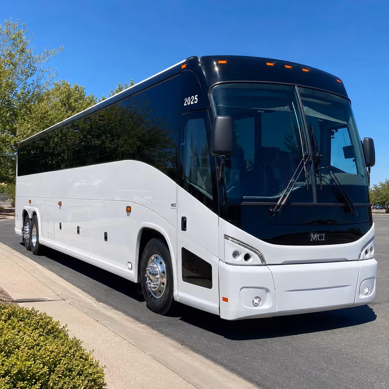 Atlanta Corporate Transportation party bus exterior