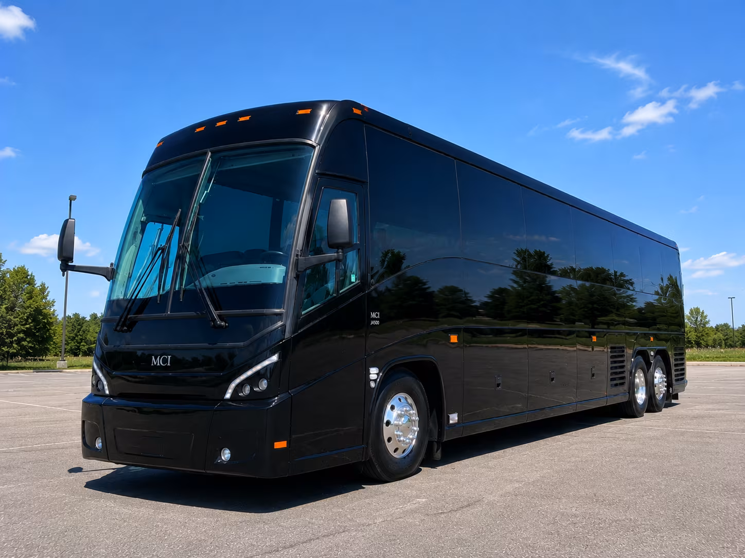 Atlanta Corporate Transportation party bus exterior