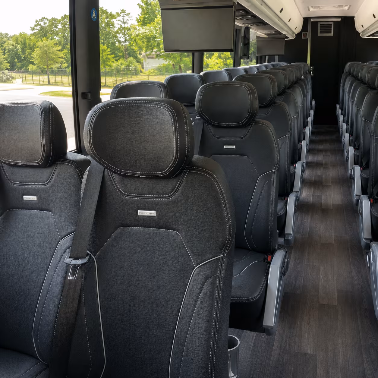 Atlanta Corporate Transportation party bus exterior