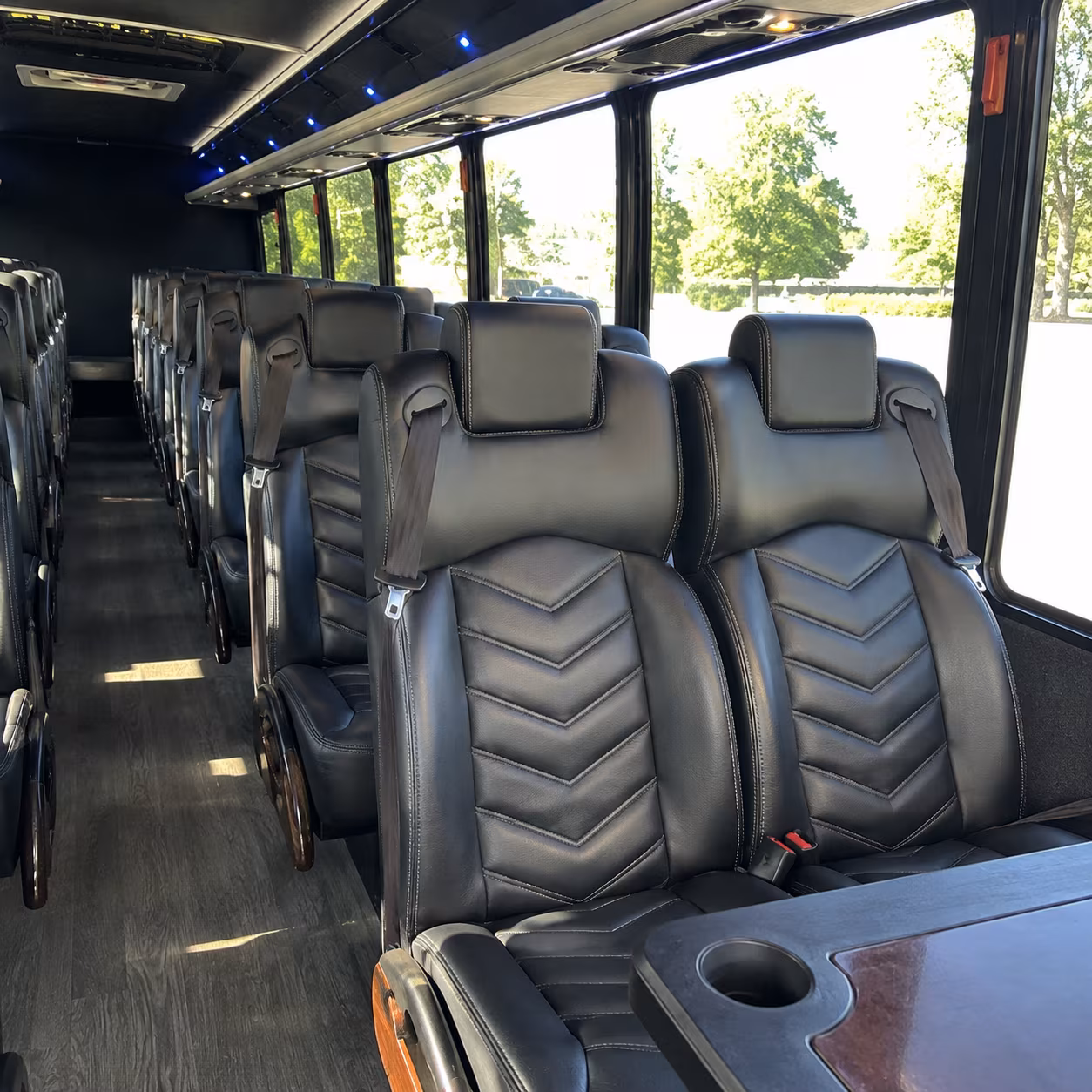 Atlanta Corporate Transportation onboard seating