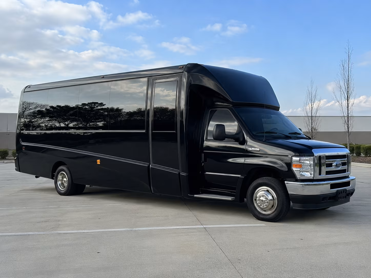 Atlanta Corporate Transportation party bus interior