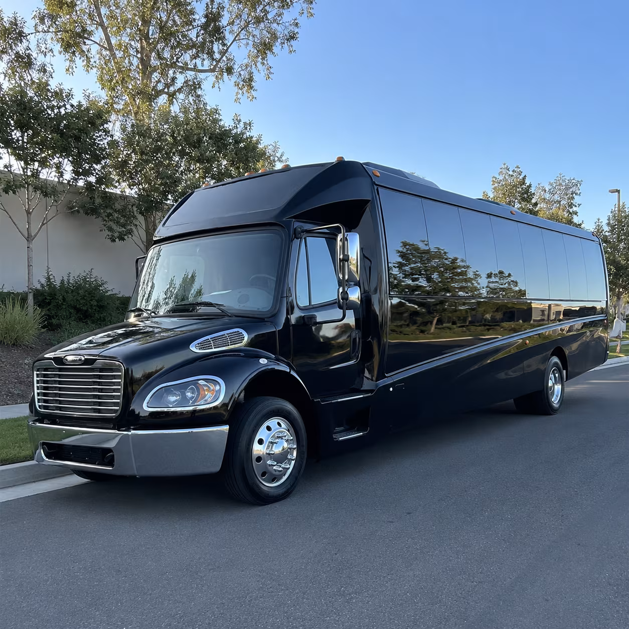 Atlanta Corporate Transportation party bus exterior