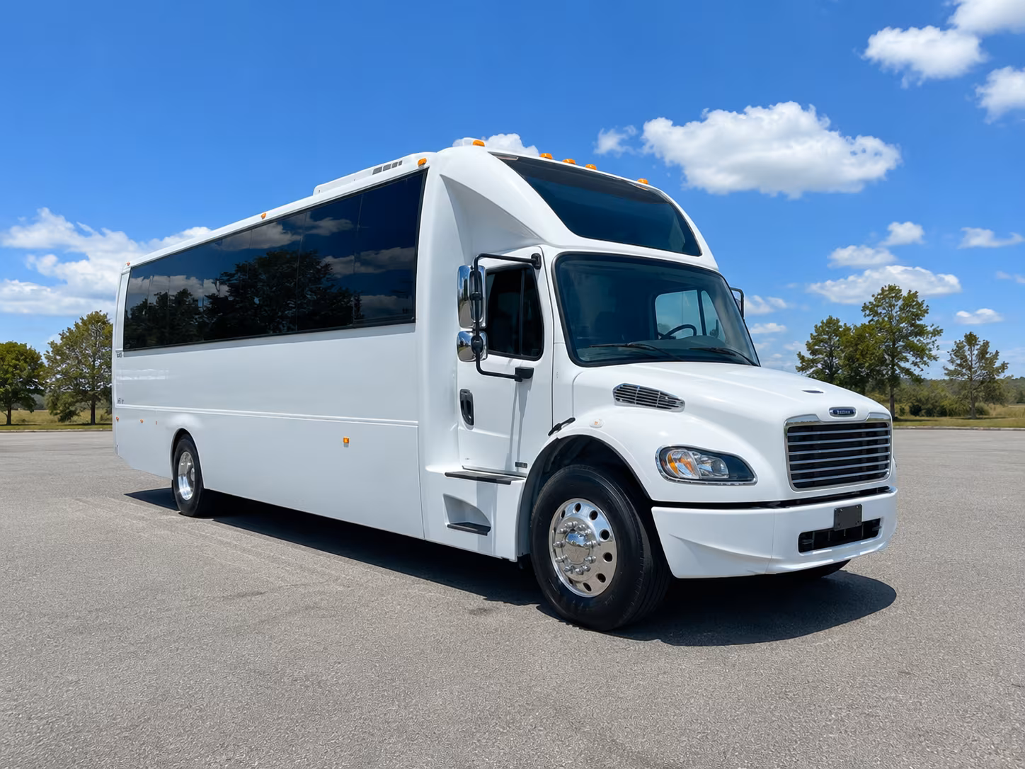 Atlanta Prom & Homecoming Transportation party bus exterior