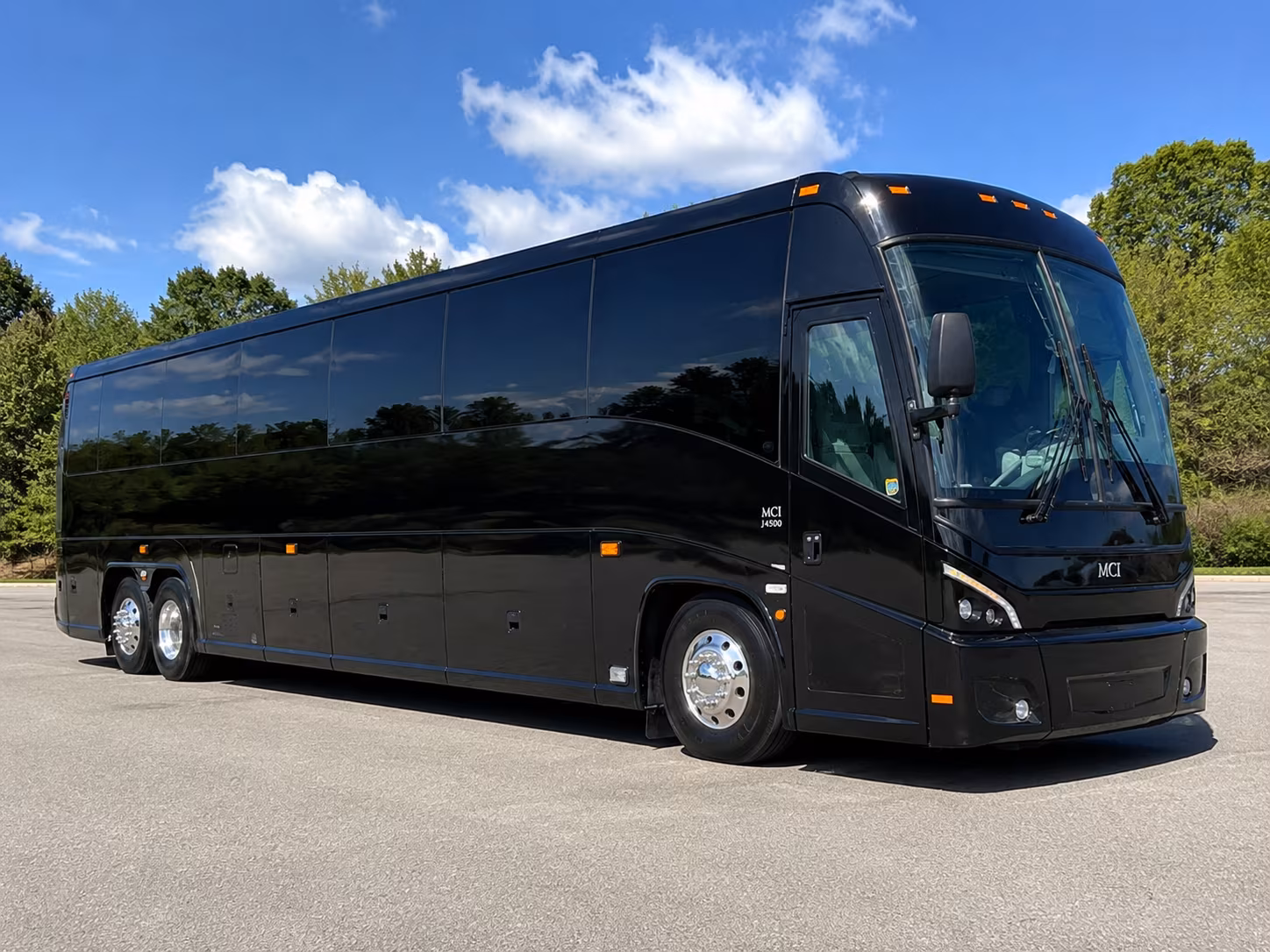 Atlanta School Event Transportation party bus exterior