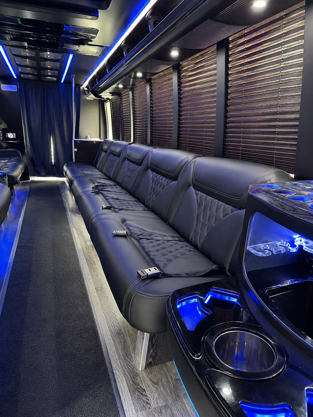 Atlanta Winery Tour & Pub Crawl Transportation party bus exterior