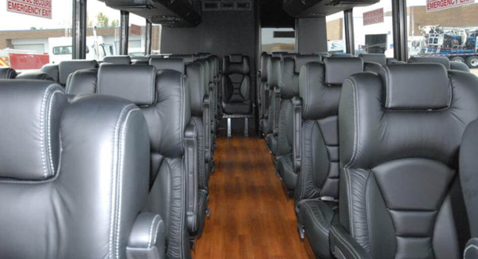Sandy Springs 20 Passenger Minibus Interior