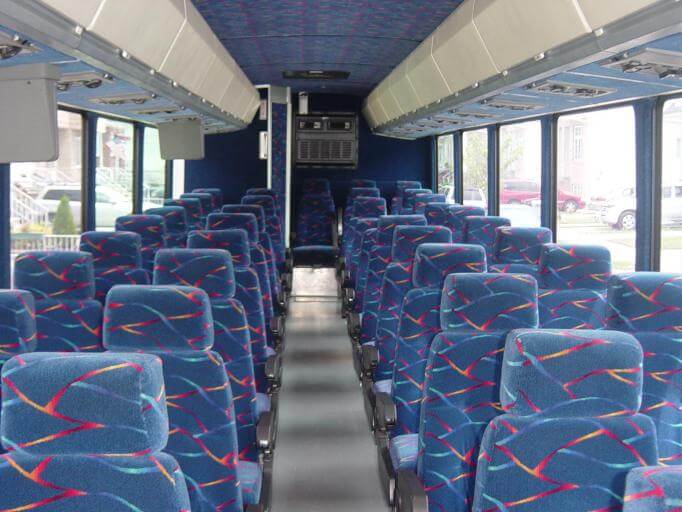 Johns Creek 35 Passenger Shuttle Bus Interior