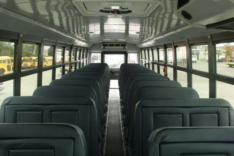 Athens 47 Passenger School Bus Interior