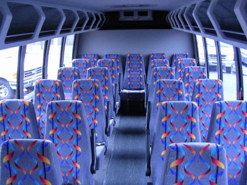 Savannah 15-35 Passenger Minibuses Interior