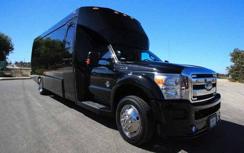 Sandy Springs 30 Passenger Party Bus Black